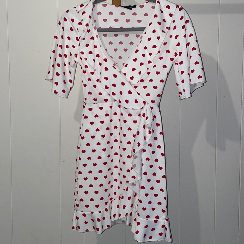 Heart pattern dress